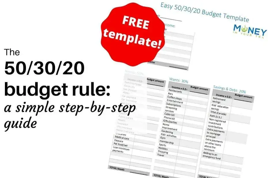 The 50 30 Budget Rule A Simple Step By Step Guide Money In Your Tea