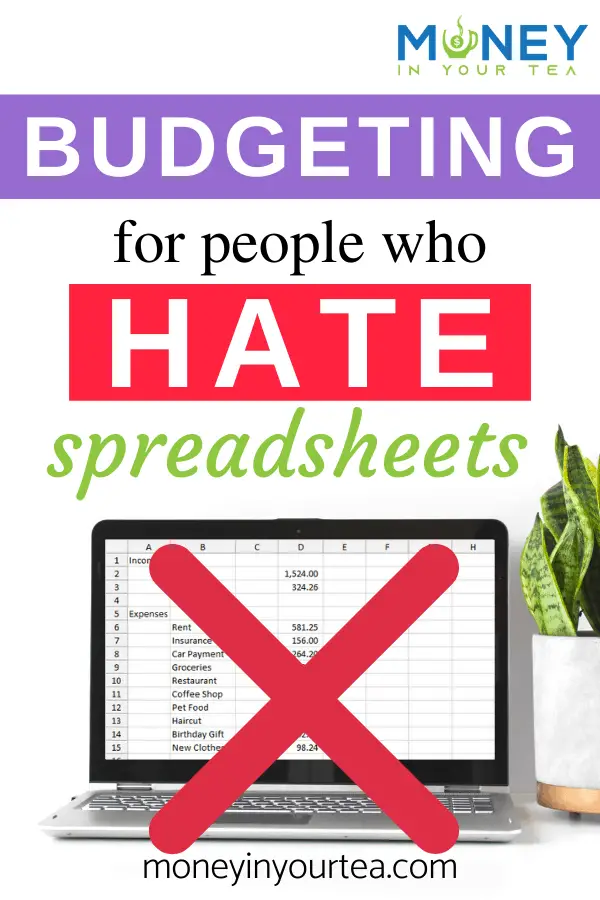 Highlighter budgeting for people to hate spreadsheets